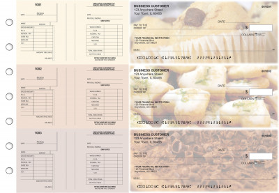 Bakery Multi-Purpose Salary Voucher Business Checks | BU3-7CDS02-MPS