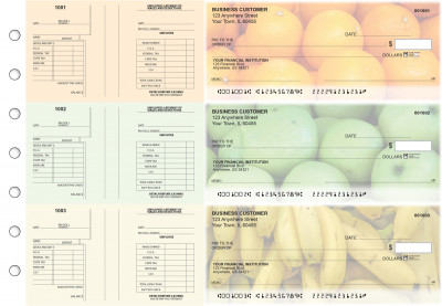 Fruit Multi-Purpose Salary Voucher Business Checks | BU3-7CDS03-MPS