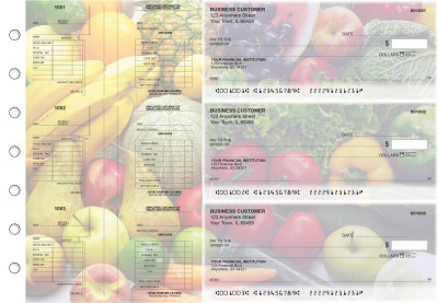 Fresh Produce Multi-Purpose Salary Voucher Business Checks | BU3-7CDS09-MPS