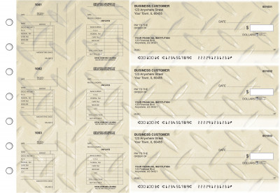 Iron Multi-Purpose Salary Voucher Business Checks | BU3-7CDS18-MPS