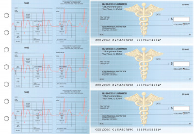 Medical Multi-Purpose Counter Signature Business Checks | BU3-7CDS30-MPC