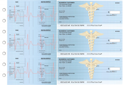 Medical Multi-Purpose Salary Voucher Business Checks | BU3-7CDS30-MPS