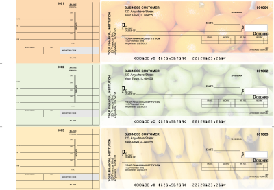 Fruit Invoice Business Checks | BU3-CDS03-INV