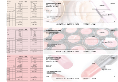Makeup Payroll Designer Business Checks  | BU3-CDS12-PAY