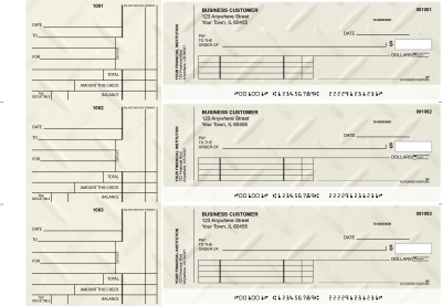 Iron Standard Invoice Business Checks | BU3-CDS18-SNV