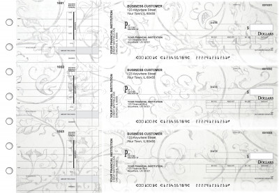 Vintage Invoice Business Checks | BU3-CDS25-INV