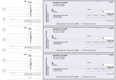 Purple Safety Invoice Business Checks | BU3-USF01-INV