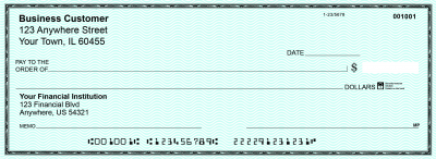 Teal Safety Business Pocket Checks | BUP-ESF01