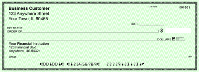 Green Safety Business Pocket Checks | BUP-GRN01