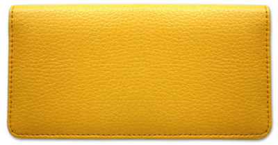 Yellow Textured Leather Cover | CLP-YEL01
