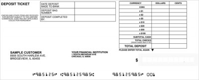 Quick Entry Deposit Book | DEP-BDB03