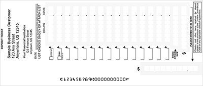 Loose Business Deposit Slips Style 11 | DEP-BDL11