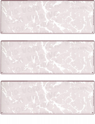 Burgundy Marble Blank 3 Per Page Laser Checks | L3C-BLA-UM