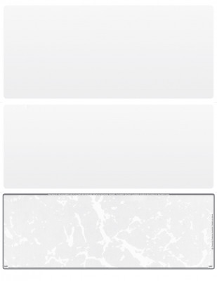 Grey Marble Blank Bottom Laser Checks | LBC-BLA-ES