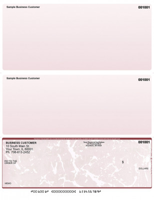 Burgundy Marble Bottom Laser Checks | LBC-UM