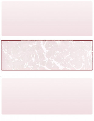 Burgundy Marble Blank Middle Laser Checks | LMC-BLA-UM