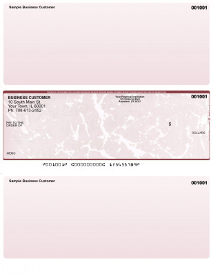 Burgundy Marble Middle Laser Checks | LMC-UM