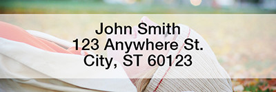 October Fun Rectangle Address Labels | LRFUN-75