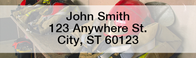 Firefighting Equipment Rectangle Address Labels | LRPRO-51