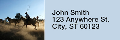 Just a Day at Work Rectangle Address Labels | LRRPRO-48