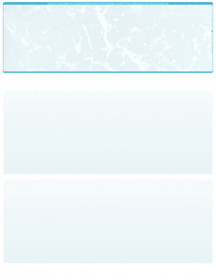 Teal Marble Blank Top Laser Checks | LTC-BLA-AM