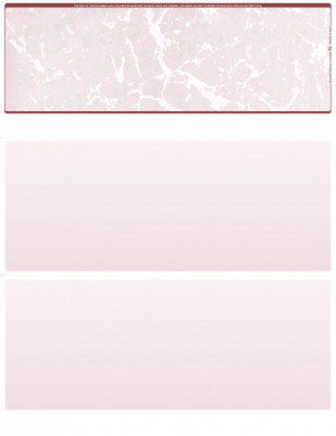 Burgundy Marble Blank Top Laser Checks | LTC-BLA-UM