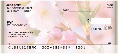 Cherry Blossoms Personal Checks | NAT-19