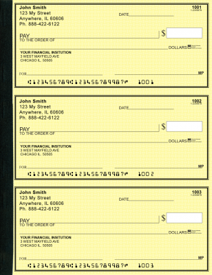 Yellow Safety Secretary  Deskbook Checks | SDB-YS