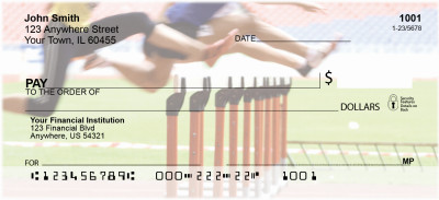 Track Baton Hurdles Personal Checks | SPO-87