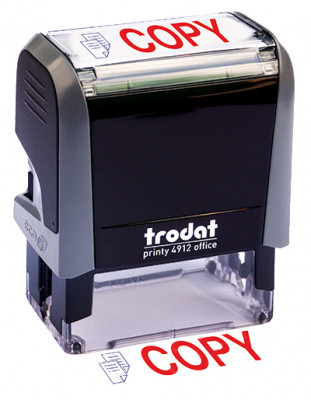 ''Copy'' Message Stamp | STA-TRO-COP