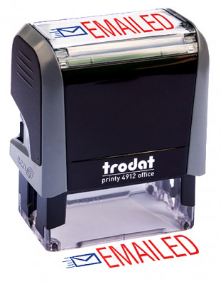 ''Emailed'' Message Stamp  | STA-TRO-EMA