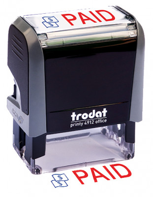 ''Paid'' Message Stamp | STA-TRO-PAY
