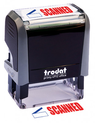 ''Scanned'' Message Stamp  | STA-TRO-SCA