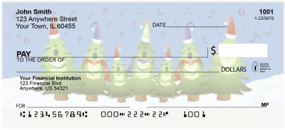 Joyful Trees Personal Checks | XMS-07
