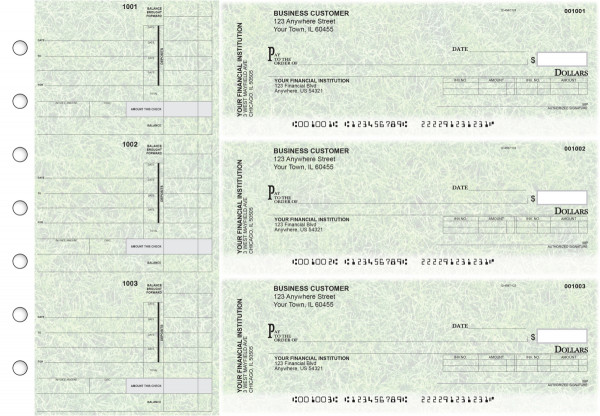 Grassy Invoice Business Checks | BU3-CDS17-INV