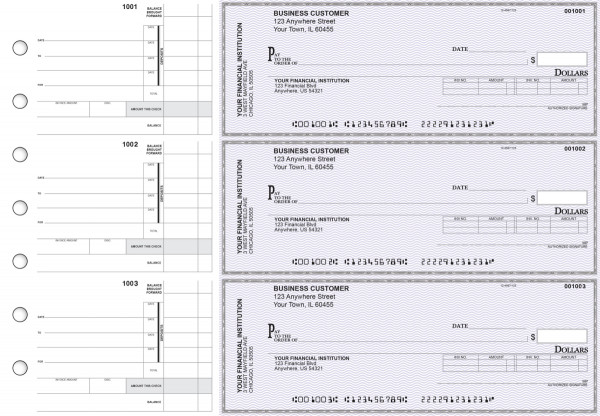 Purple Safety Invoice Business Checks | BU3-USF01-INV
