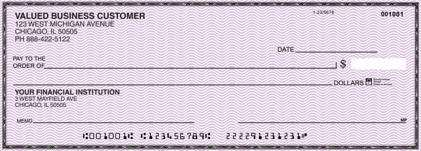 Purple Safety Business Pocket Checks | BUP-USF01