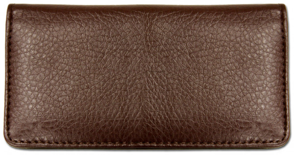 Dark Brown Textured Leather Cover | CLP-BRN06