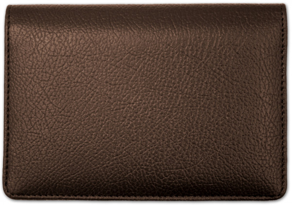 Dark Brown Leather Top Stub Cover | CLW-BRN01