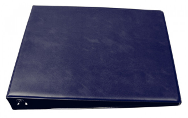 Blue Deskset Check Binder | CVB-BLUDS01