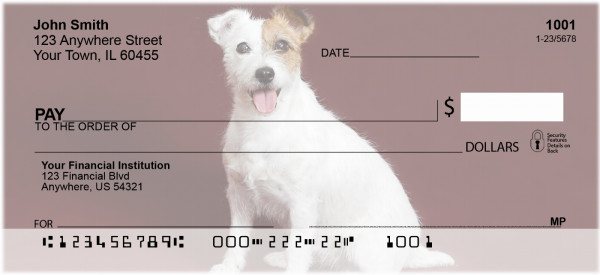 Jack Russell Terriers Personal Checks | DOG-08