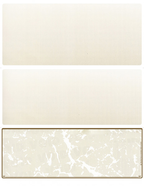 Tan Marble Blank Bottom Laser Checks | LBC-BLA-OM
