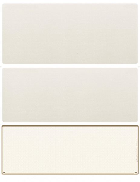 Tan Safety Blank Bottom Laser Checks | LBC-BLA-TS