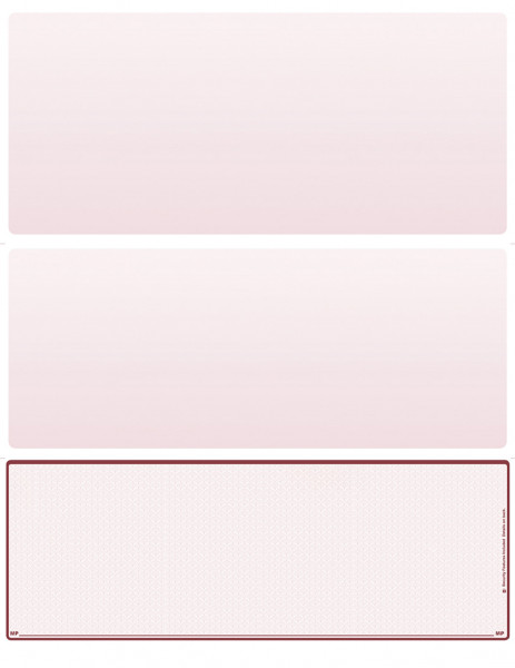 Burgundy Safety Blank Bottom Laser Checks | LBC-BLA-US
