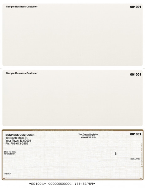 Tan Safety Bottom Laser Checks | LBC-TS