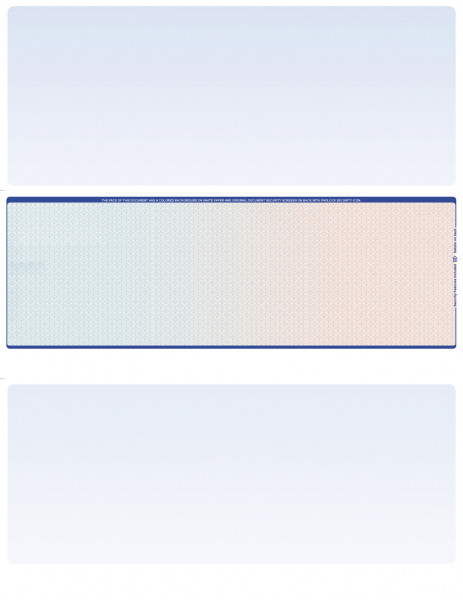 Blue Red Blank Middle Laser Checks | LMC-BLA-BR