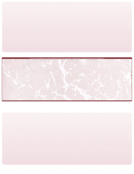 Burgundy Marble Blank Middle Laser Checks | LMC-BLA-UM