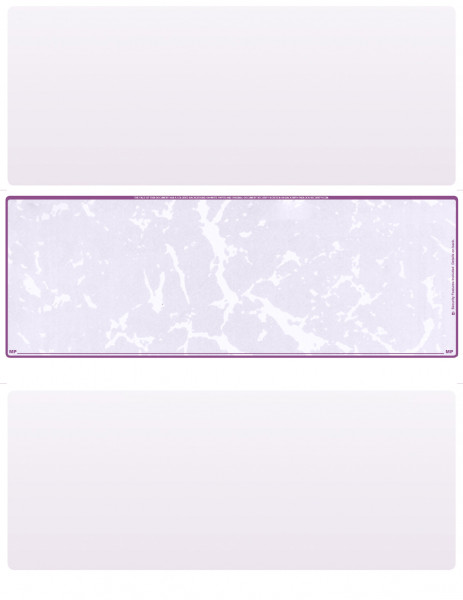 Violet Marble Blank Middle Laser Checks | LMC-BLA-VM