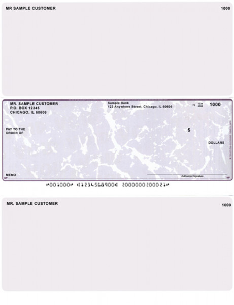 Violet Marble Middle Laser Checks | LMC-PM
