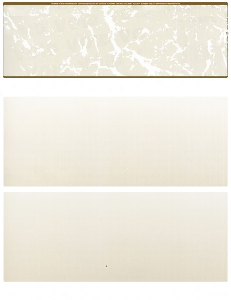 Tan Marble Blank Top Laser Checks | LTC-BLA-OM